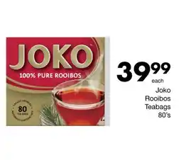 Save Joko Rooibos Teabags offer