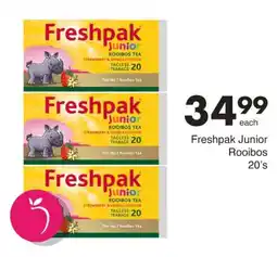 Save Freshpak Junior Rooibos Tea offer