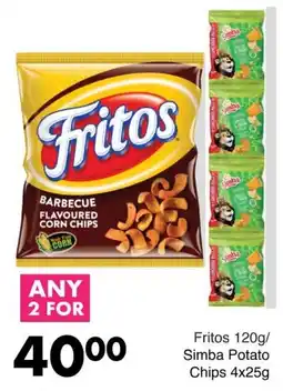 Save Fritos Barbecue Flavoured Corn Chips offer