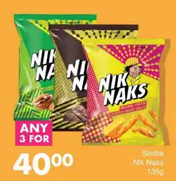 Save Simba Nik Naks offer
