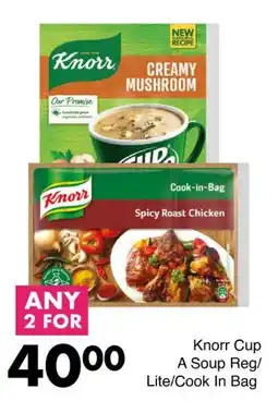 Save Knorr Cup A Soup Reg/Lite/Cook In Bag offer