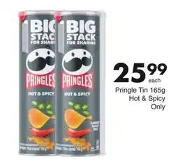 Save Pringle Tin Hot & Spicy offer