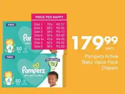 Save Pampers Active Baby Value Pack Diapers offer