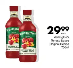 Save Wellington's Tomato Sauce Original Recipe offer