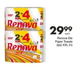 Save Renova Ole Paper Towels offer