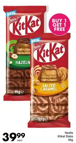 Save Nestle Kitkat Slabs offer