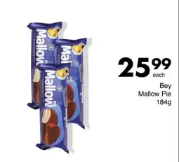 Save Bey Mallow Pie offer