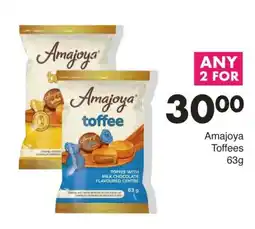 Save Amajoya toffee offer