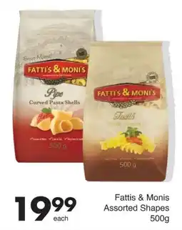 Save Fattis & Monis Assorted Shapes offer