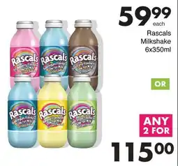 Save Rascals Milkshake offer