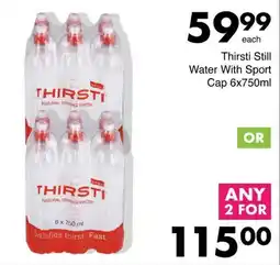 Save Thirsti Still Water With Sport Cap offer