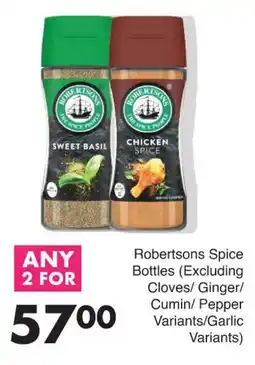 Save Robertsons Spice Bottles offer
