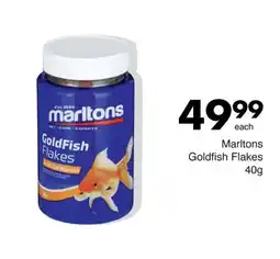 Save Marltons Goldfish Flakes offer