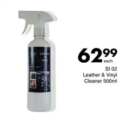 Save SI 02 Leather & Vinyl Cleaner offer