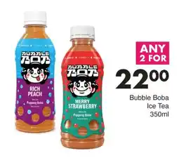Save Bubble Boba Ice Tea offer