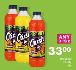 Save Brookes Crush offer