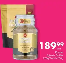 Save Douwe Egberts Coffee Pure Gold offer