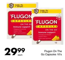 Save Flugon On The Go Capsules 10's offer