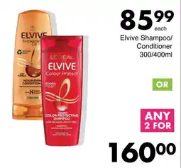 Save Elvive Shampoo/Conditioner offer