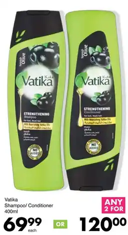 Save Vatika Shampoo/ Conditioner offer