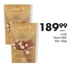 Save Lindt Nuxor Milk offer