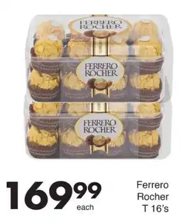 Save Ferrero Rocher T 16's offer