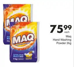 Save Maq Hand Washing Powder offer