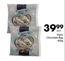 Save Vigos Chocolate Bag offer