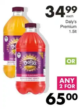 Save Daly's Premium offer