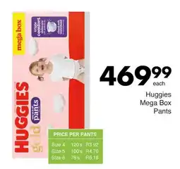 Save Huggies Mega Box Pants offer