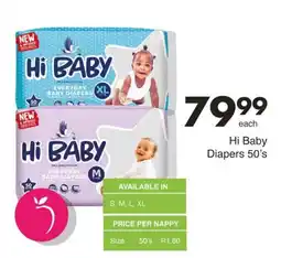 Save Hi Baby Diapers 50's offer