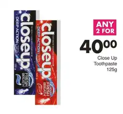 Save Close Up Toothpaste offer