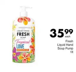 Save Fresh Liquid Hand Soap Pump offer