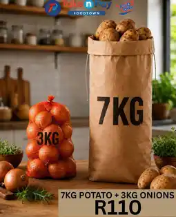 Take 'n Pay 7KG POTATO + 3KG ONIONS offer