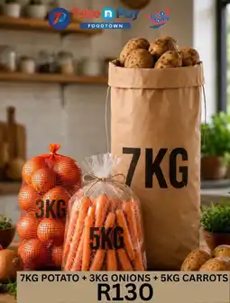Take 'n Pay Potato + onions + carrots offer