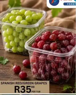 Take 'n Pay Spanish Red/Green Grapes offer