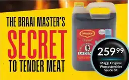 Super Save Maggi Original Worcestershire Sauce offer