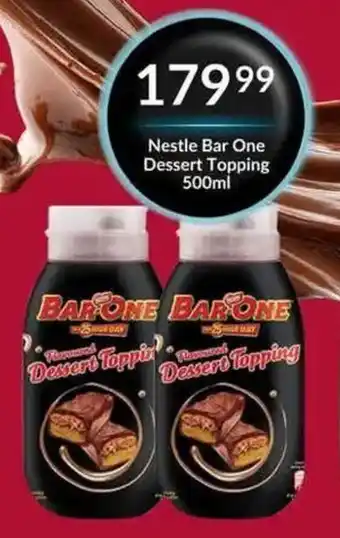 Nestle Bar One Dessert Topping