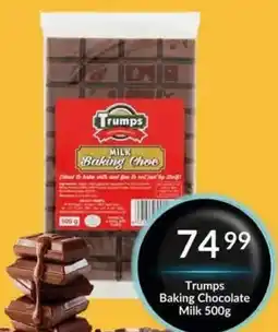 Super Save Trumps Baking Chocolate Milk offer