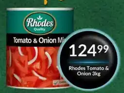 Super Save Rhodes Tomato & Onion Mix offer