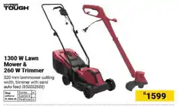 Builders Warehouse HYPER TOUGH 1300 W Lawn Mower & 260 W Trimmer offer