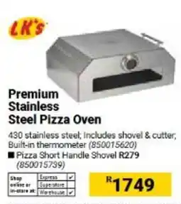 Builders Warehouse LK's Premium Stainless Steel Pizza Oven offer