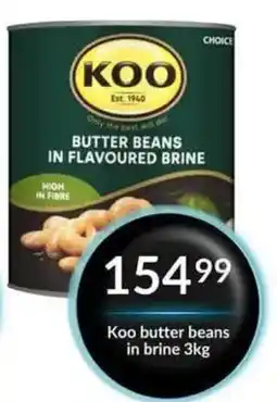Super Save Koo butter beans in brine offer