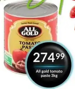 Super Save All gold tomato paste offer