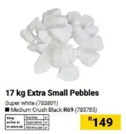 Builders Warehouse 17 kg Extra Small Pebbles offer