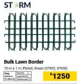 Builders Warehouse STORM Bulk Lawn Border offer