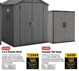 Builders Warehouse KETEN 6 x 6 Darwin Shed offer