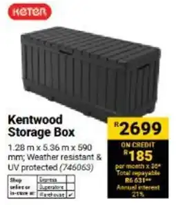 Builders Warehouse Kentwood Storage Box offer