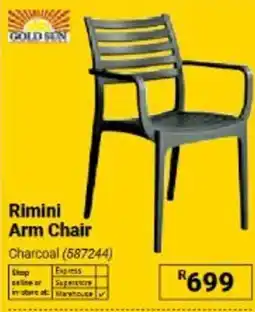 Builders Warehouse Rimini Arm Chair offer