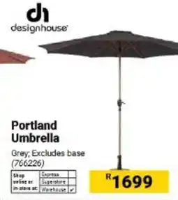 Builders Warehouse Design House Portland Umbrella offer